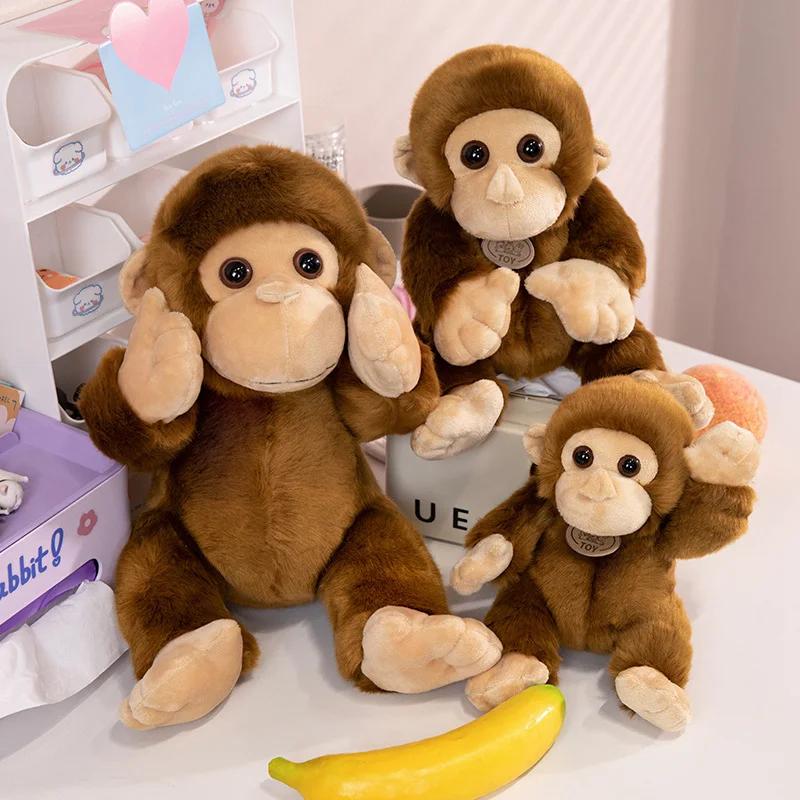 

Игрушка плюшевая обезьянка, 20/30 см