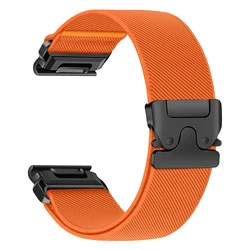 Premium QuickFit Nylon Smartwatch Strap - Durable and Stylish Band, 22mm & 26mm Options - Quick Fit 22mm (Parachute orange)