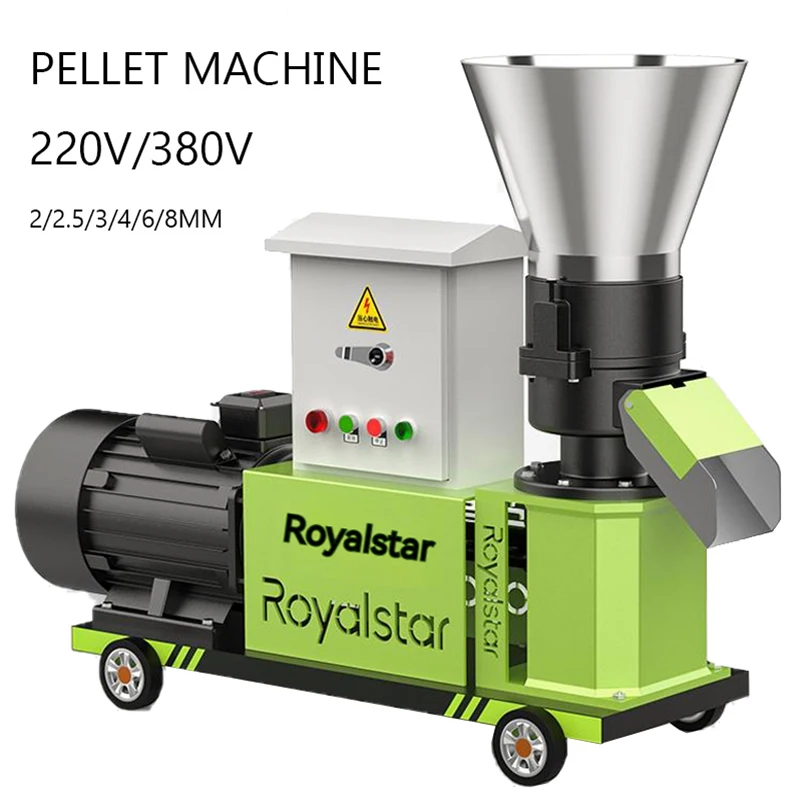 Pellet Machine Pelletizer Animal Feed Food Pellet Making Machine Farming burning particles Granulator
