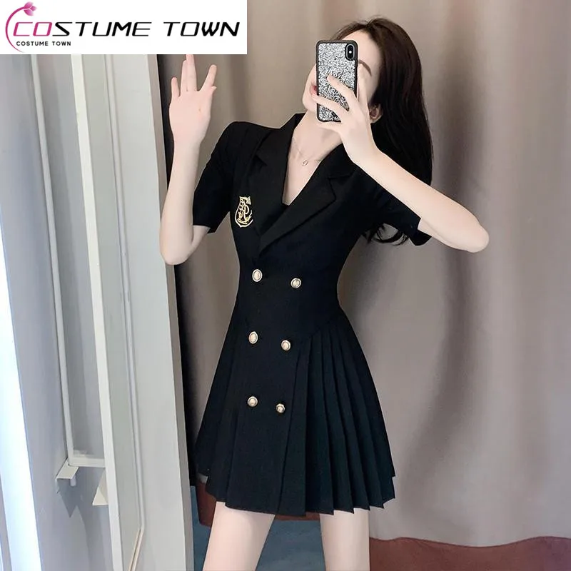 

Женское платье со складками на талии, модное платье во французском стиле, весна-лето 2023