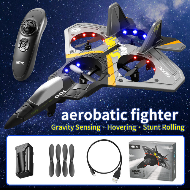RC Remote Control Airplane 2.4G 6CH Remote Control Fighter Hobby Plane Glider Airplane EPP Foam Toys RC drone Kids Gift
