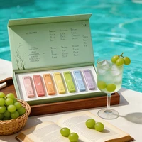 Coffret Cadeau de Parfums Miniatures Niche Frais et Fruité 7*5ml Longue Durée Pêche Coco Originales Haute Qualité pour Femme 4