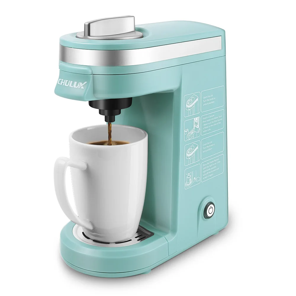 35 Single Coffee Maker 2 In 1 For K Cup Pods & Ground 3 Color 6-14 Oz Drip  مكاين قهوه  кофемашина  nespresso  الة قهوه  スタバ 6