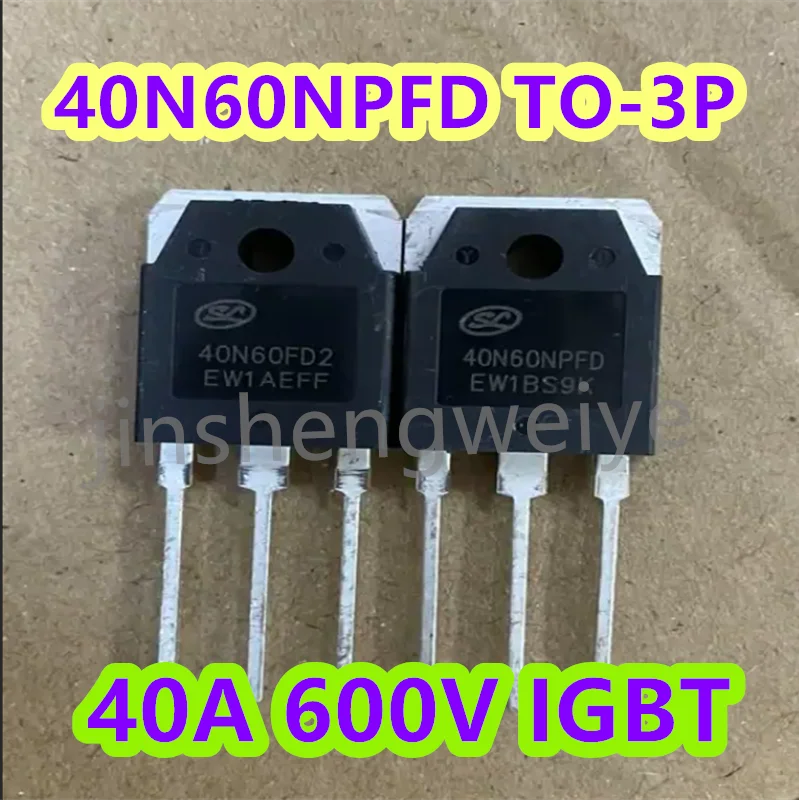 

3PCS Brand New 40N60NPFD SGT40N60NPFDPN SGT40N60NPFD TO-3P 40A 600V IGBT Single Tube Good quality and free shipping!