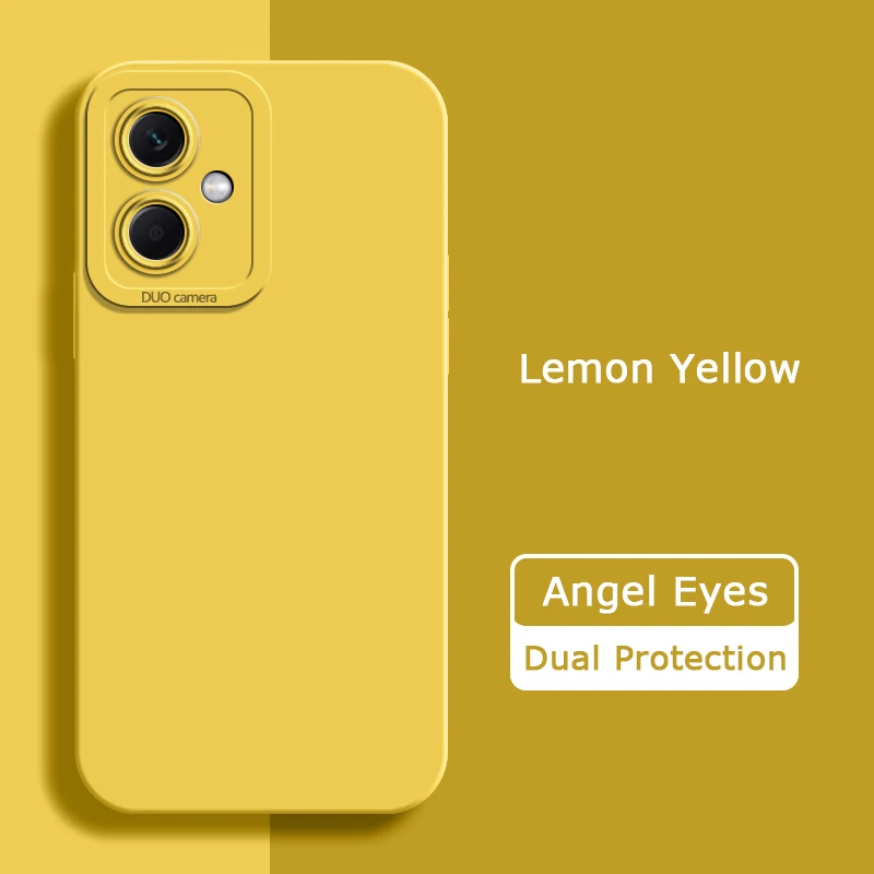 Angel Eyes Liquid Silicone Shockproof Phone Case