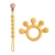 Yellow 2PC Teether