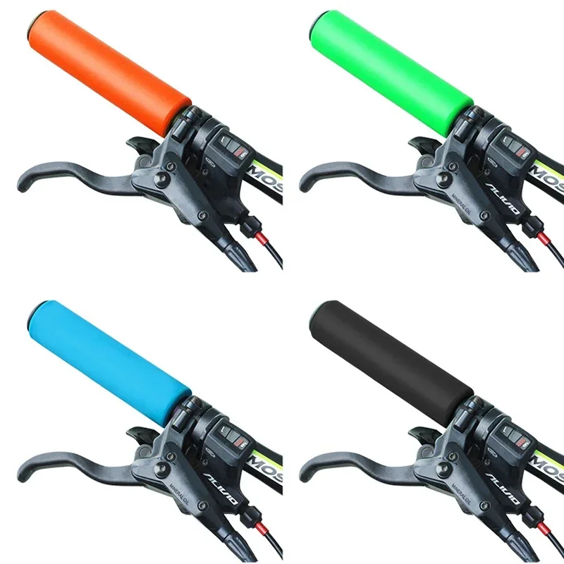 Bicycle Handlebar Grips Soft Silicone Grips Cover Outdoor MTB Road Bike Sponge Anti-slip Handle Bar 1~10pairs