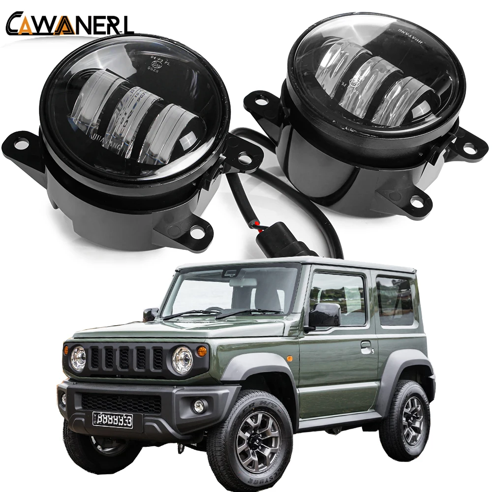 

2 X передний бампер, противотуманные аксессуары, 30 Вт, H11 фонарь, противотуманная фара для Suzuki Jimny JB64 JB74 2018 2019 2020 2021 2022 2023