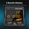 BSIDE Smart Socket Tester Smart Socket Voltage Checker RCD GFCI Test NCV Live Neutral Test EU US UK Plug Table 1