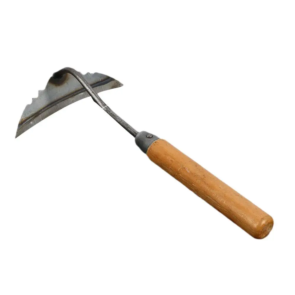 Description Picture 5 of itemHollow Hoe Handheld Weeding Rake Agricultural Weeding Hoe Planting Vegetable Gardening Loosening Soil Weeding Tools