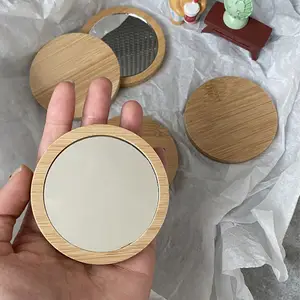 Espejo Madera Grande - Espejos Decorativos - AliExpress