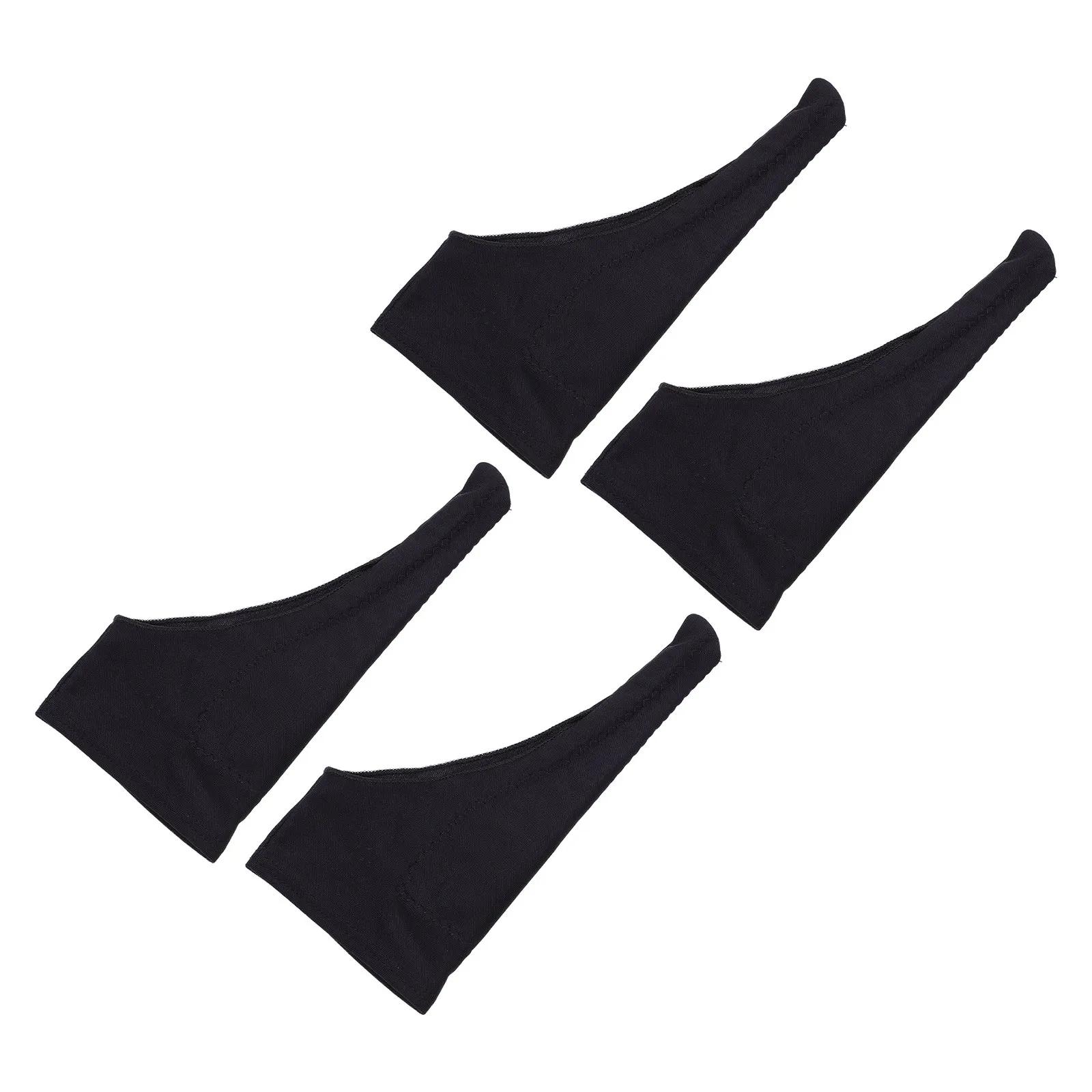 4Pcs 전문 드로잉 장갑 아티스트 그래픽 태블릿 스케치용 싱글 핑거 팜 리젝션 장갑 땀 방지 기능