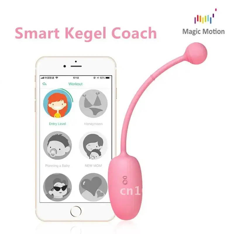 Magic Motion Kegel Master Ball Bluetooth Vibrator APP Remote Wa Ball Woman Vagina Sex Toy Training Control Smart for Tighten Ben