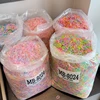 500Pcs/bag Girls Colourful Disposable Rubber Band Hair Ties Headband Children Ponytail Holder Bands Kids Hair Accessories 5