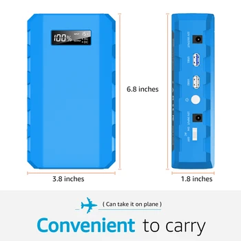 Portable Power Bank Battery Charger with AC DC Outlet 88.8Wh 65W Outdoor Small Generators for Backup Camping Outdoor Emergency 4