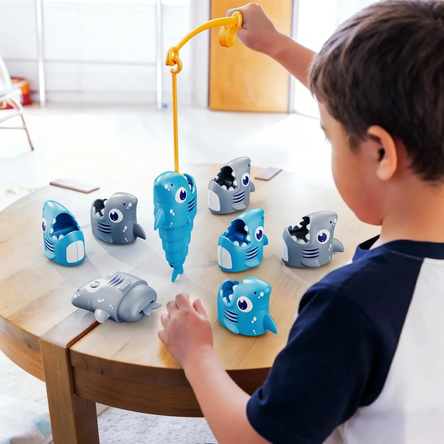 창의적인 플라스틱 낚시 게임 접이식 보드 게임 스타일 인터랙티브 게임 보드 게..