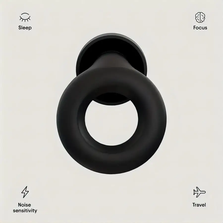 Earplugs-High Fidelity Hearing Protection for Musicians,DJ,Festivals,Concerts&Nightlife–18dB&NRR 7 Noise Reduction Ear Plugs 4