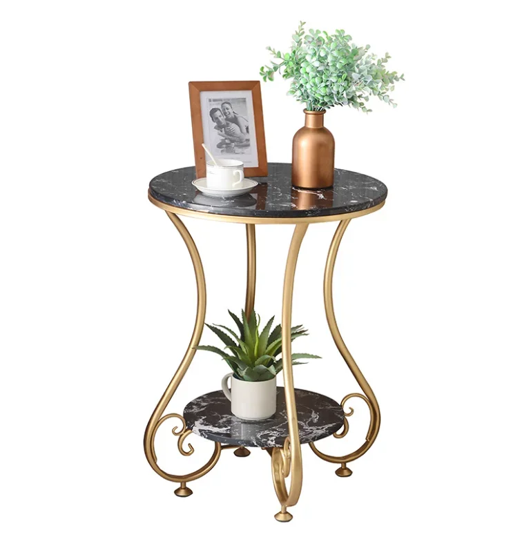 

Nordic coffee table fashion marble living room sofa side table home