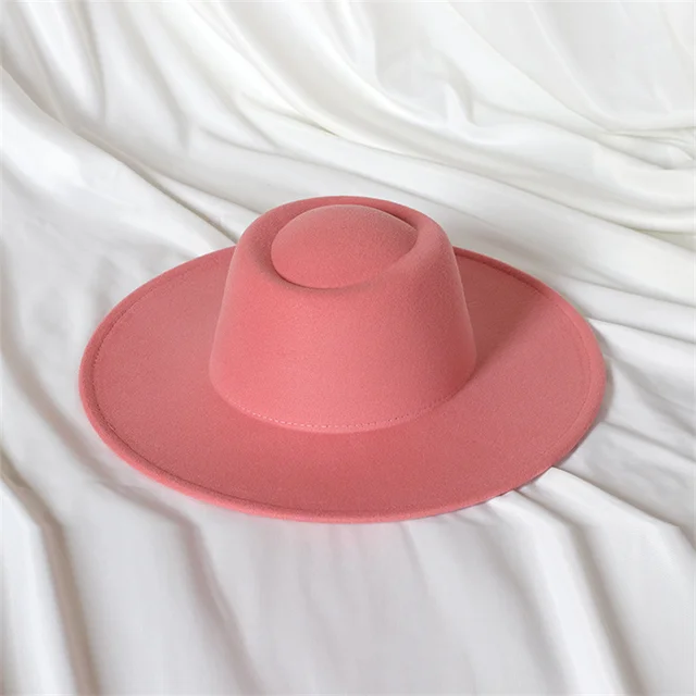 Cappello Fedora In Lana Schiacciabile - Stile Pork Pie Vintage, Unisex, Taglia M - Foto 11