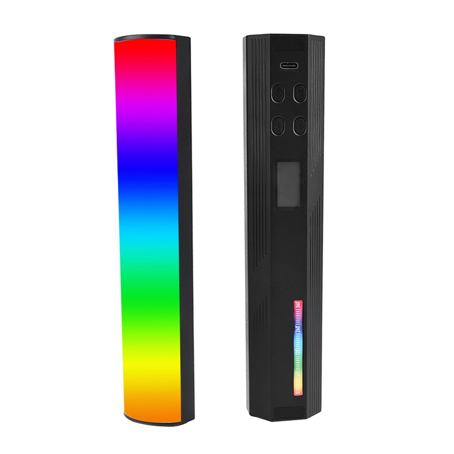 

Вспышка для видеосъемки CAMOLO W200, светодиодный ручной светильник для Youtube, Tik, Tok