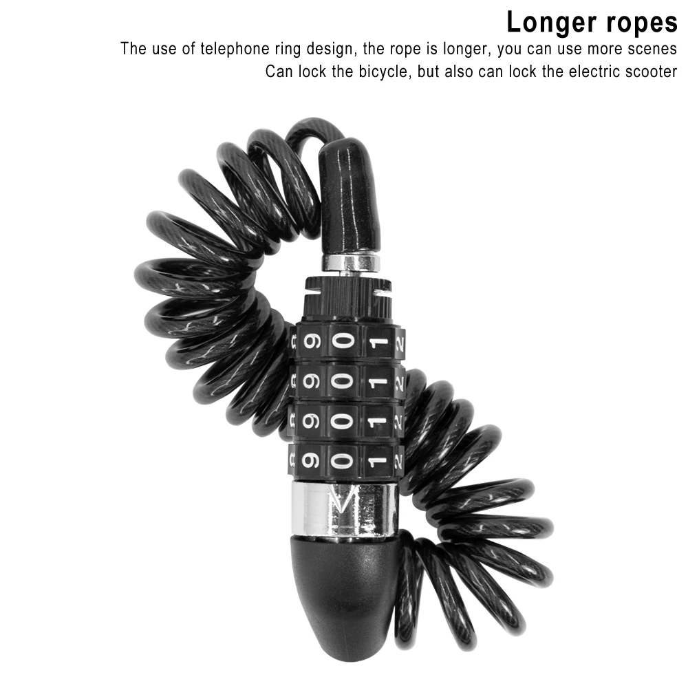セキュリティ・セーフティ mick 盗難防止バイクロック 4 桁コード組み合わせ Ninebot/Xiaomi