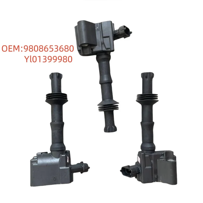 9808653680 Yl01399980 for Peugeot 208 2008 308 Citroen C3 C4 DS3 DS4 1.2THP Engine Ignition Coil