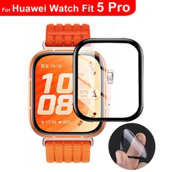 Soft Screen Protector Cover | 3D Curved Film for Huawei Watch Fit Series (For Huawei Fit 5 Pro)