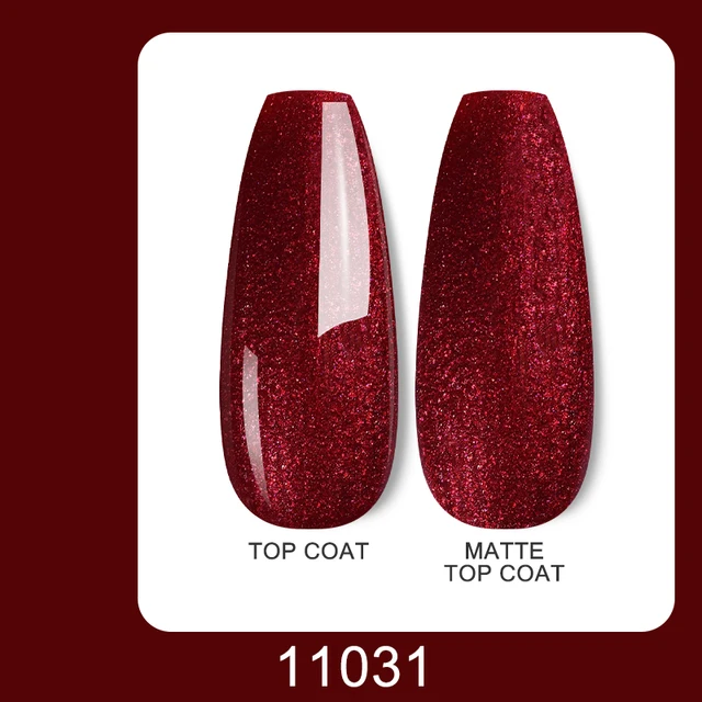 Arte Clavo 15ml Brown Coffee Color UV Gel For Nail Gel Nail Polish Varnish Hybrid Glitter Decoration Base Top Coat Set 11031