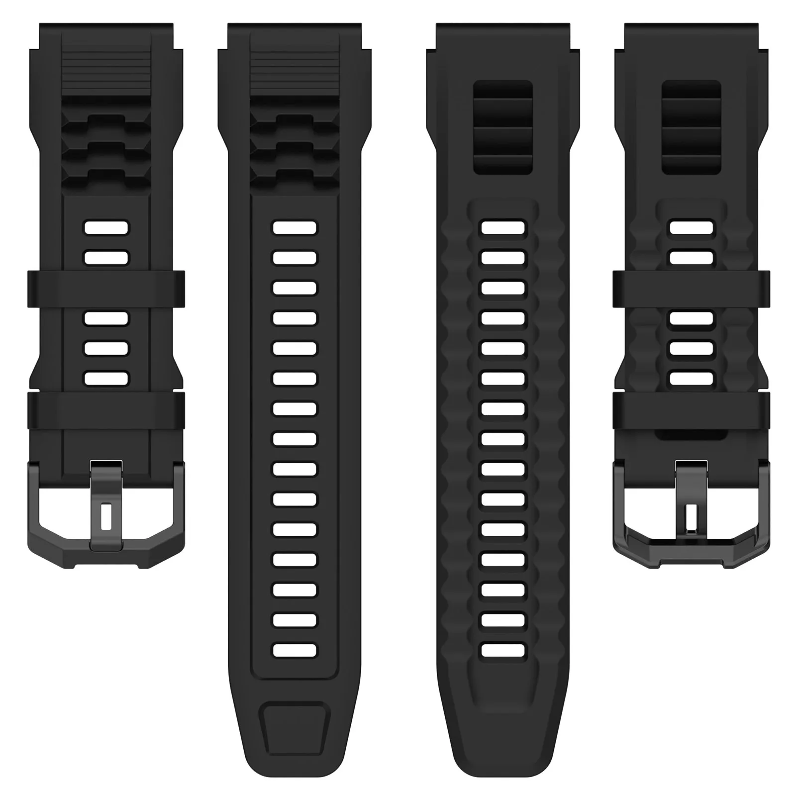 Premium Silicone Sport Strap - Durable Replacement Watchband