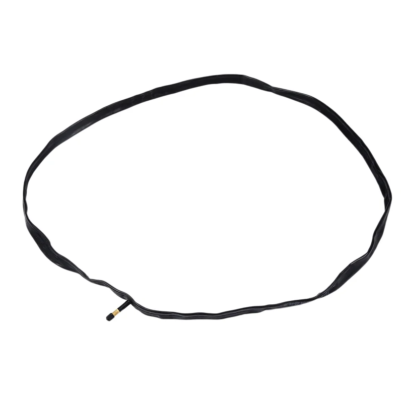 3X 자전거 자전거 Schrader 밸브 검정색 고무 내부 튜브 700 X 25/32C