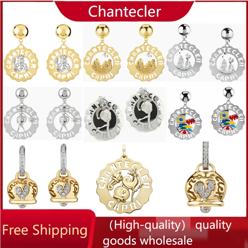 Chantecler Earrings Campanelle Gold  High quality wholesale-free delivery