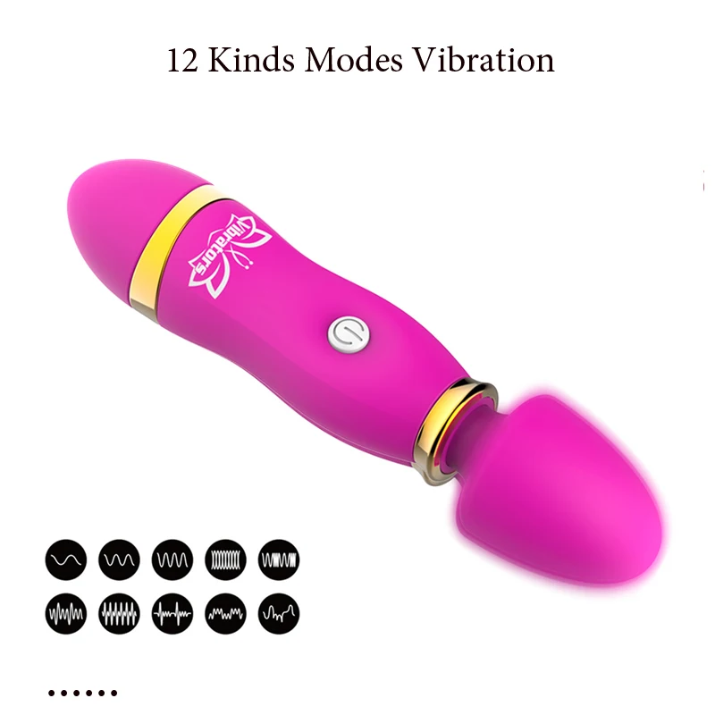 Adoric G Spot Mini Vibrator 12 Speed, Adult Sexy Toy for Anal Vagina, Clitoris and G Spot Stimulatio