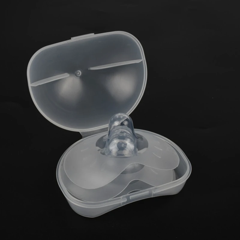 2Pcs Silicone Nipple Protectors nipple shields