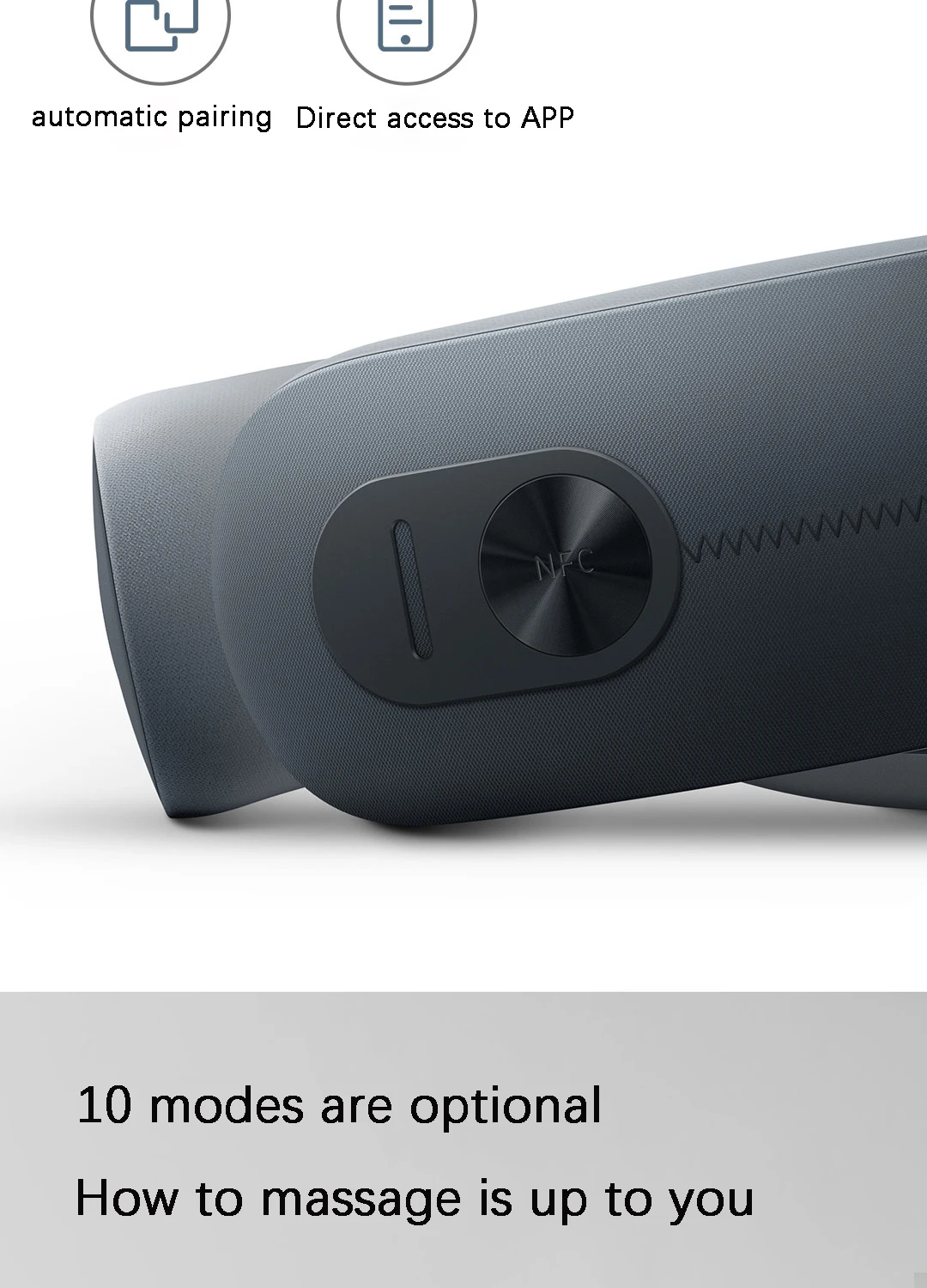 Xiaomi Mijia Smart Neck Massager Integrated Shoulder Neck Massage with Mija APP description image 9