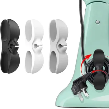3-20PCS Avvolgicavo Organizzatore Avvolgicavo Gestione dei cavi Clip di supporto per friggitrice ad aria Macchina da caffè Fissatore per elettrodomestico da cucina 1