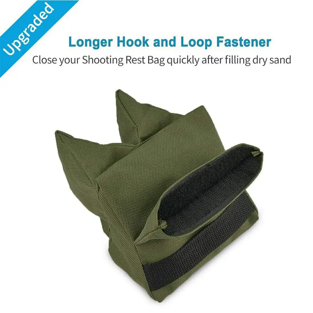 Hunting Shooting Sand Bag Kits Front & Rear Range Gun Bench Rest Stand Front Rear