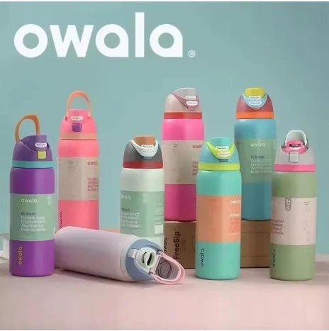 Water Bottle 32Oz Straw BPA-Free Insulated Stainless Steel for Travel