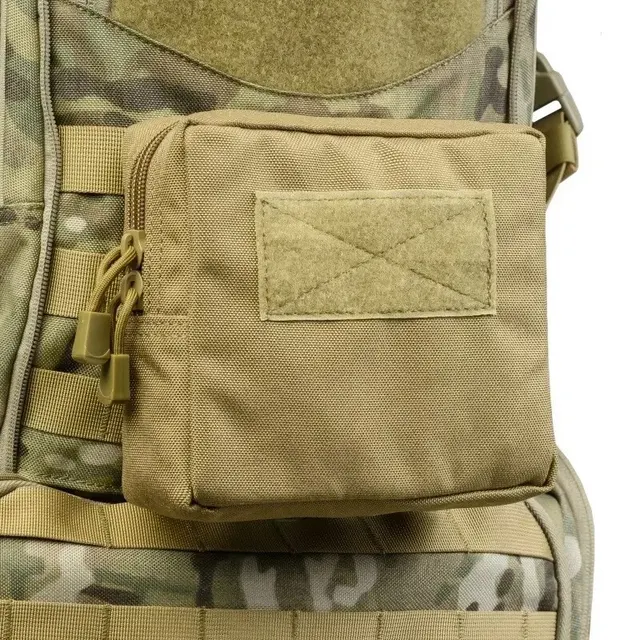 BeWild Molle Utility EDC Pouch - Orange / Tan– BushcraftLab