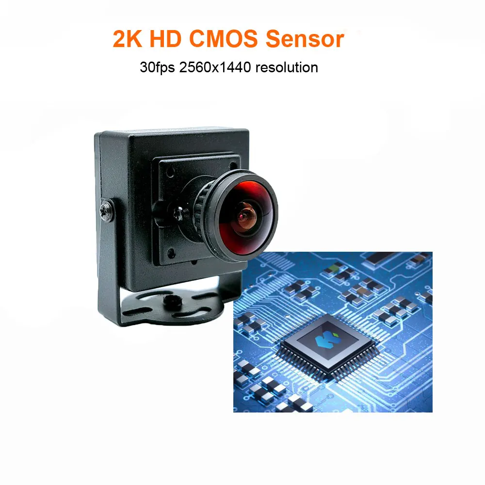 REDEAGLE 160 Degree Wide Angle 2K HD PC Webcam Mini 4 MegaPixel 30fps High Speed Video Live Streaming Camera Plug And Play 3