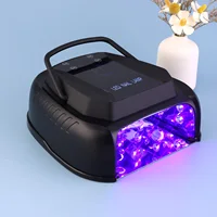 Cordless Nail Light Cordless 72W LED UV Nail Lamp For Curing Gel Polish Wireless with Recharge Battery High Power Dryer 72W 1