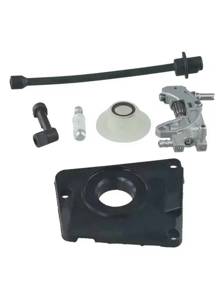 Kettensägen-Ölpumpen-Kit Für Chinesische 45CC-58CC Modelle – Inkl. Pumpe, Getriebe, Schläuche & Filter