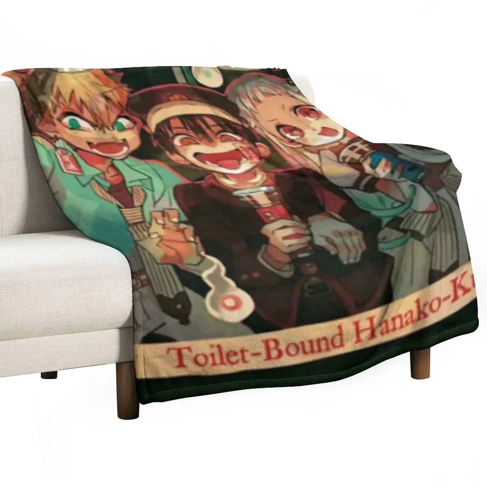 

Toilet-Bound Hanako-kun Throw Blanket Kid'S Blanket Hair Blanket Luxury Designer Blanket