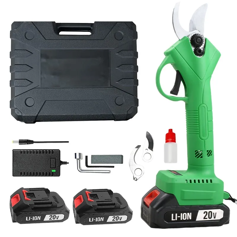 20V Cordless Pruner With Brushless Motor Electric Power Garden Tools For Efficient Wood Cutting Local