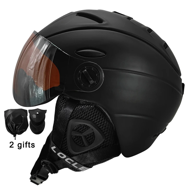 Cairn Electron Visor : casque de ski avec visière intégré