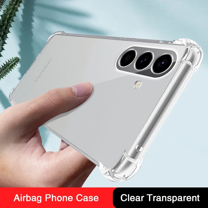 Luxury Clear Airbag Shockproof Transparent Phone Case - 360° Soft Armor Shield