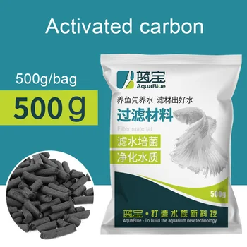 Home 500g Filtro per acquario Filtro biologico a carbone attivo Filtrazione per acquario Accessori per filtri per acquari
