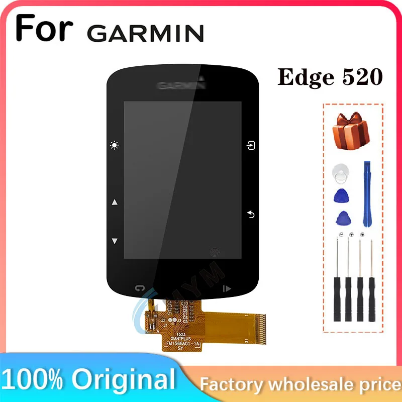 Voor Garmin Edge 520 520j 520 Plus Fiets Gps Lcd-Scherm Voor Garmin Edge 520 Lcd-Scherm Met Touchscreen Vervangen Onderdelen