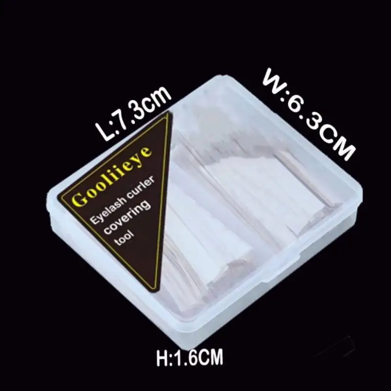 【1000개 속눈썹 펌 페이퍼 속눈썹 컬러 메이크업 래쉬 리프팅 도구 속눈썹 막대 커버링 필름 종이 애플리케이터 액세서리】