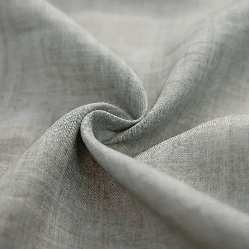 100% Ramie Cloth Fabric Summer Thin Chinese Style Robe Dress Linen Fabrics Apparel Fabrics for clothing