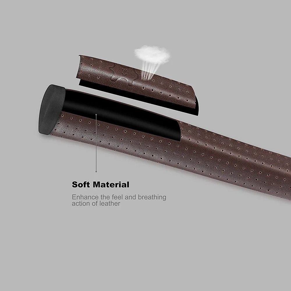 Genuine Leather Midsize Golf Putter Grip Pure Handmade Club Grip with Soft Comfort Material